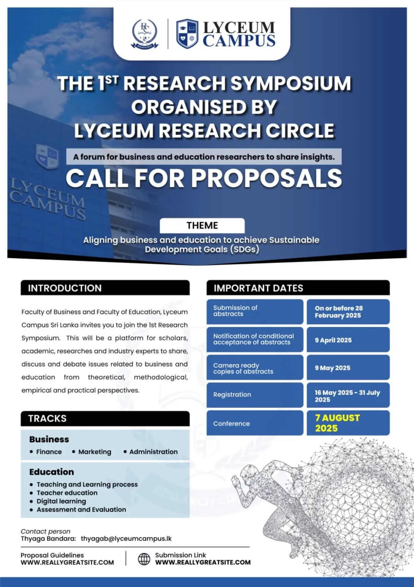 Ressearch Circle - Research Symporsium 2025 | Lyceum Campus
